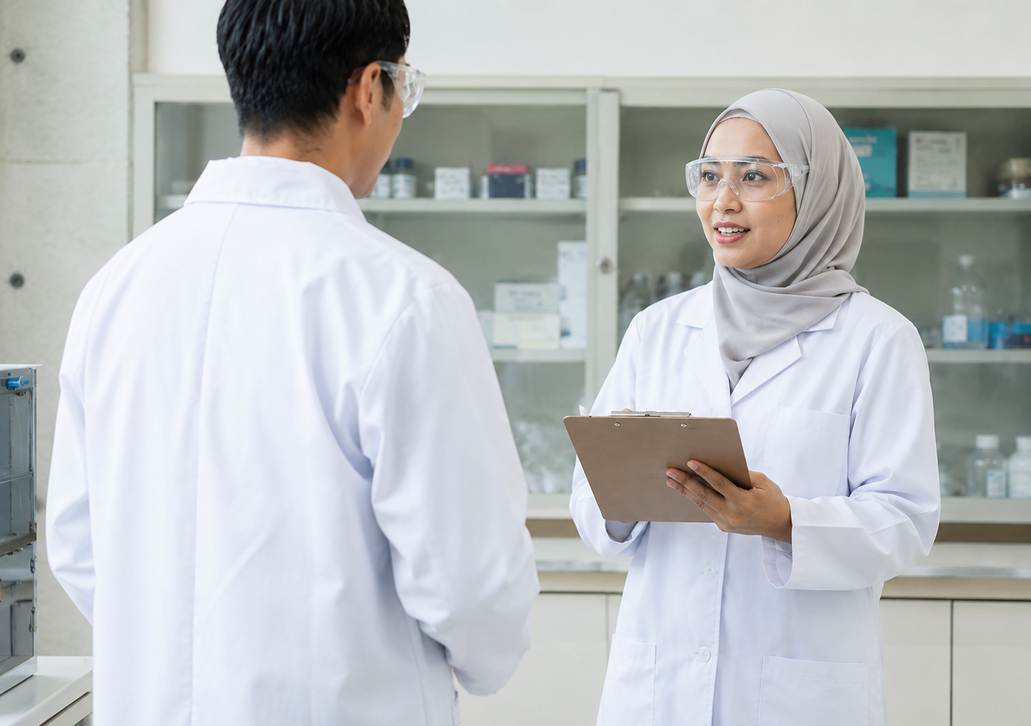 Female Asian Researcher
